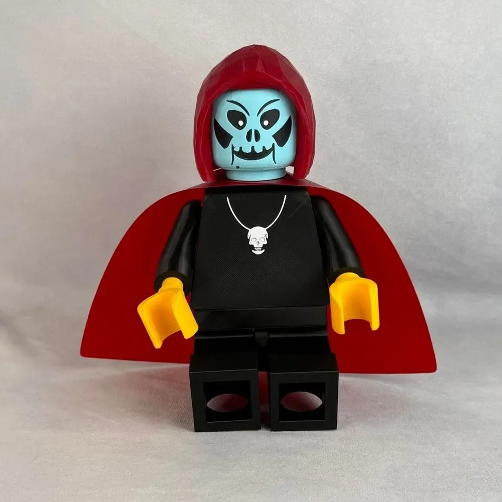 Sammy Terry Big Brick Giant Mini Figure, legendary Indiana TV horror host, India
